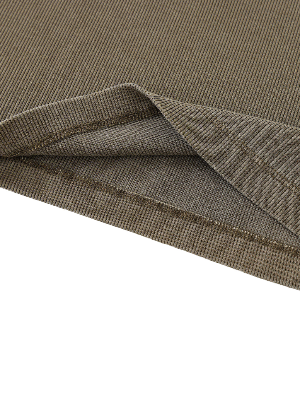 Wolvyn Dyed Washed Raglan Long Sleeve Slim T-Shirt