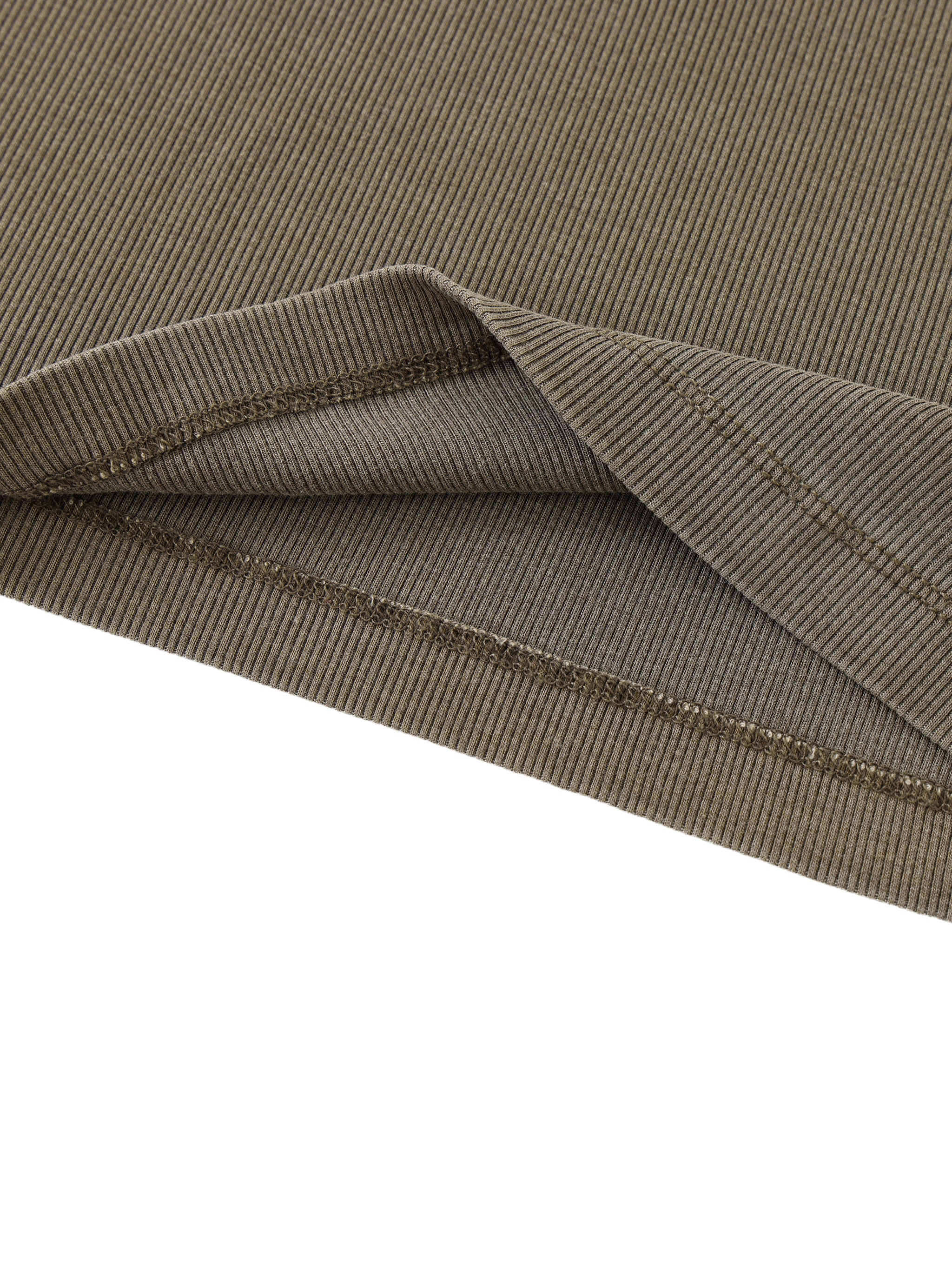 Wolvyn Dyed Washed Raglan Long Sleeve Slim T-Shirt