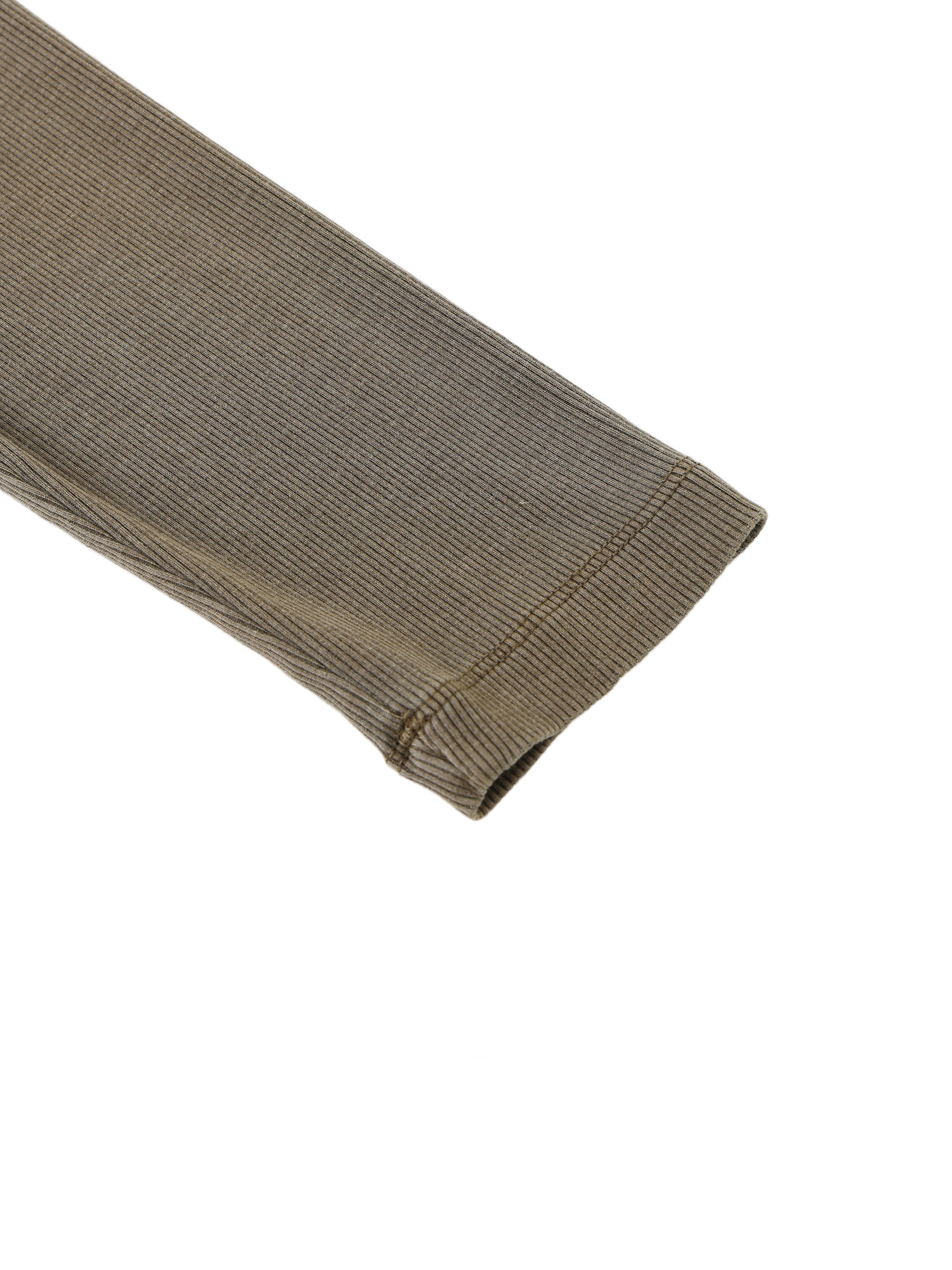 Wolvyn Dyed Washed Raglan Long Sleeve Slim T-Shirt