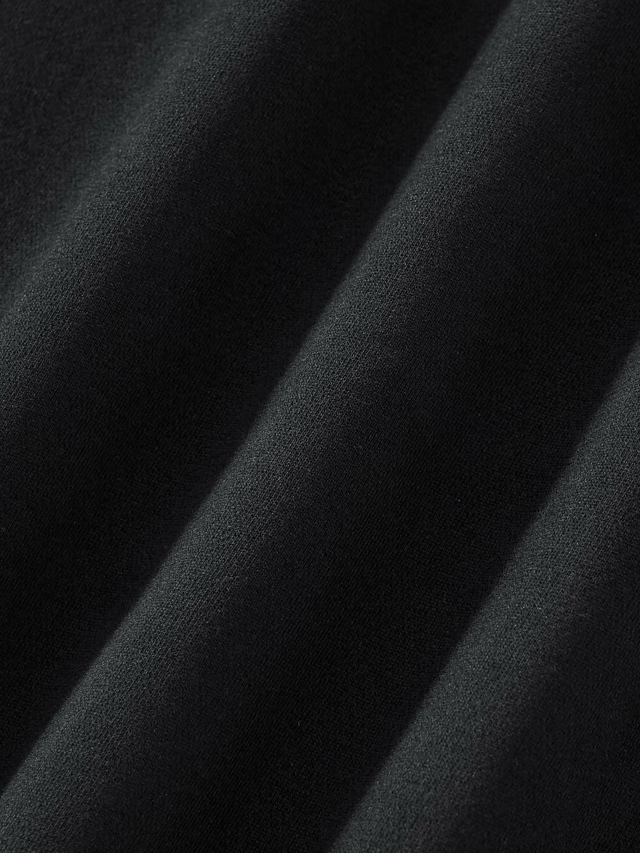 Wolvyn Fleece Side Slit Crewneck Sweatshirt