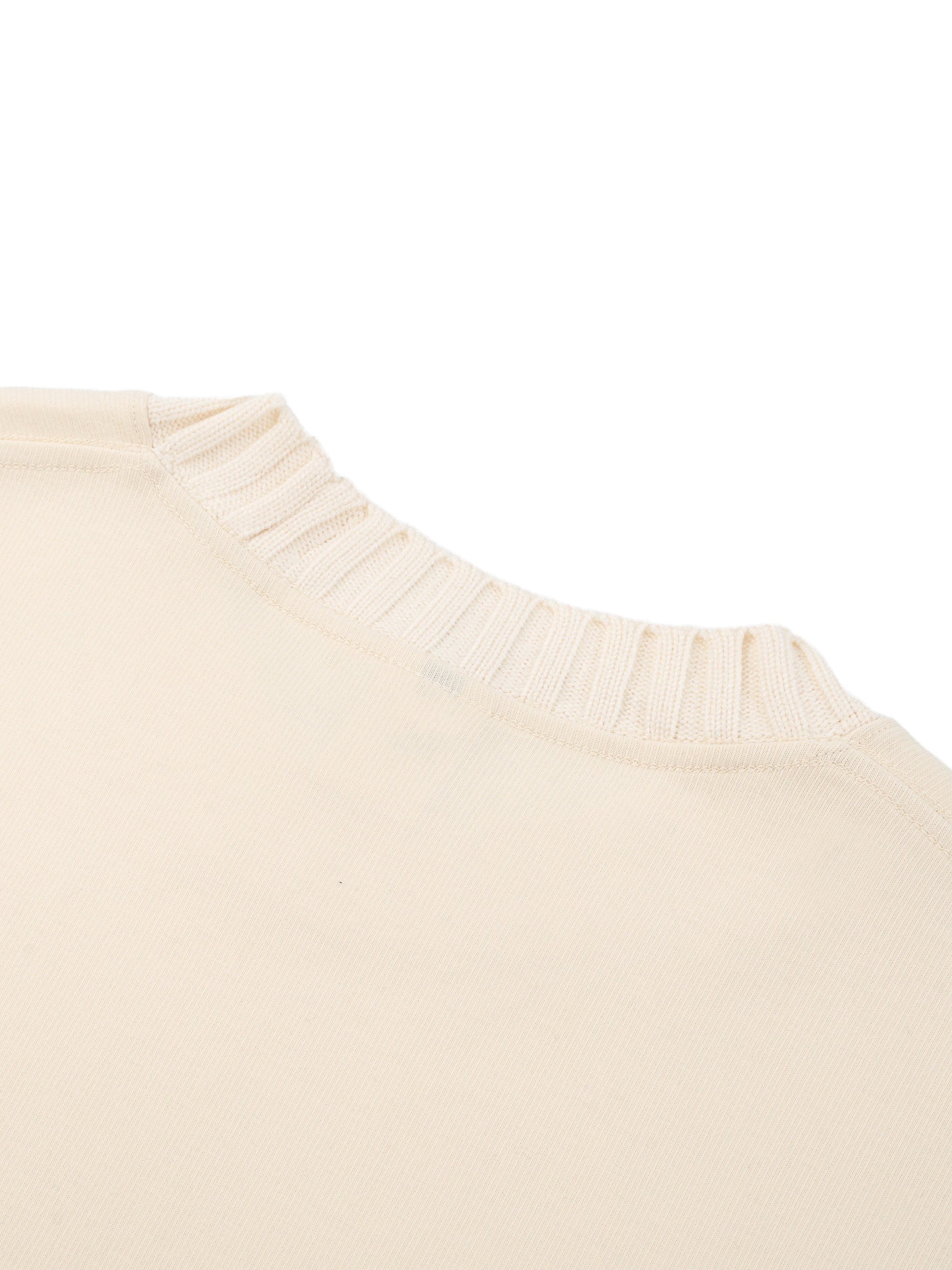 Wolvyn Knitted Round Neck Oversize Sweatshirt