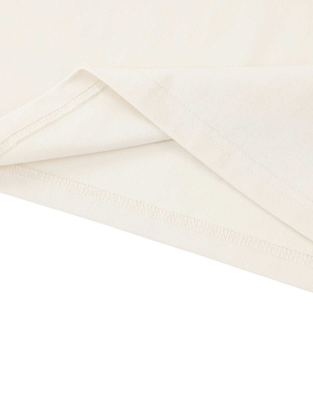 Cotton-Blend Crop Tee