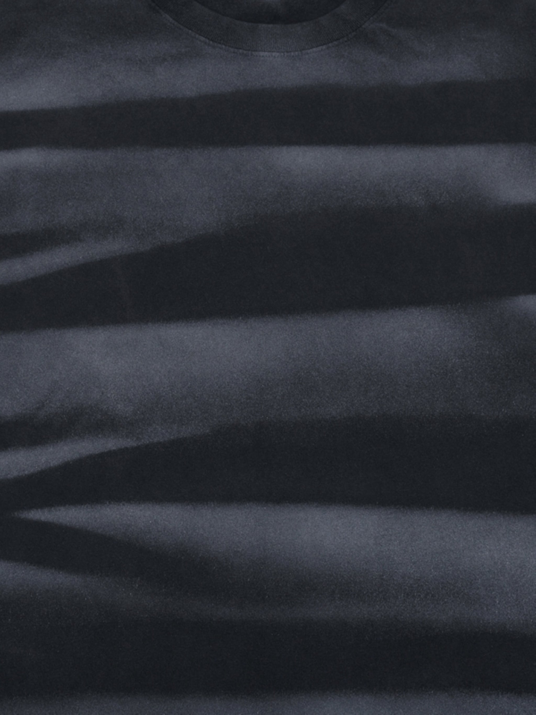 Irregular Stripe Frayed Edge T-Shirt - Wolvyn Apparel