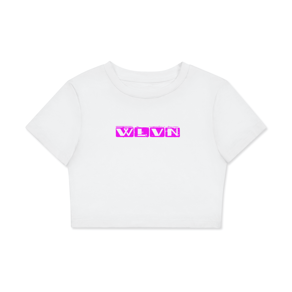 Ladies Fitted Crop Cotton Tee - Wolvyn Apparel