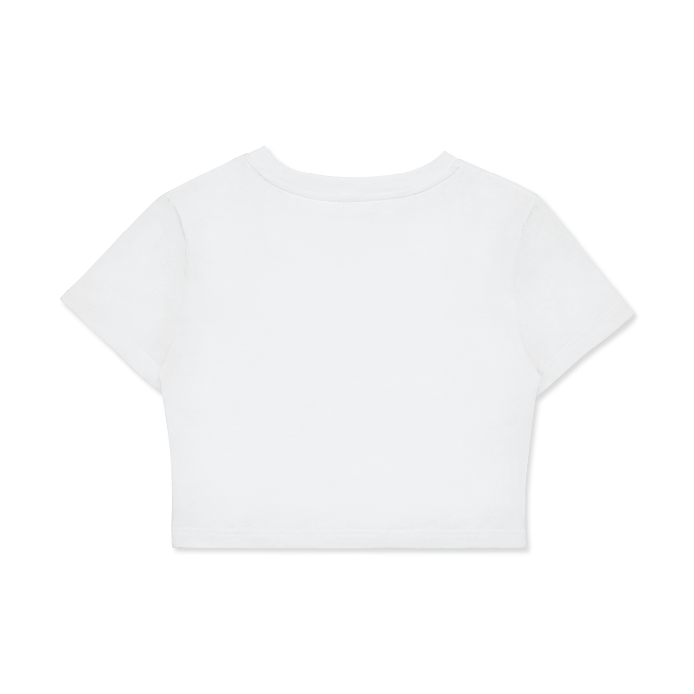 Ladies Fitted Crop Cotton Tee - Wolvyn Apparel