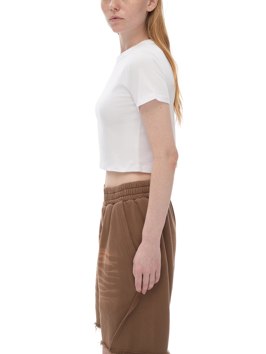 Ladies Fitted Crop Cotton Tee - Wolvyn Apparel