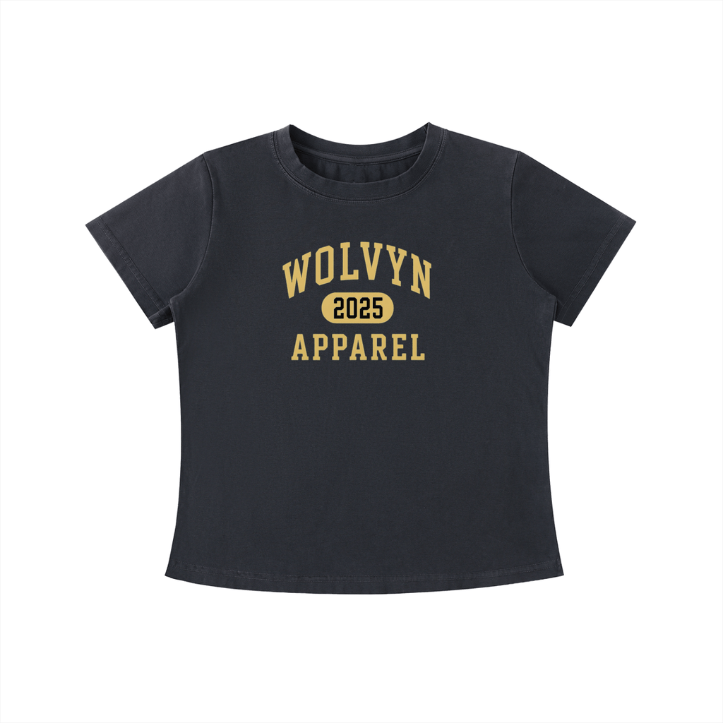 Ladies Washed Slim Cotton Tee - Wolvyn Apparel