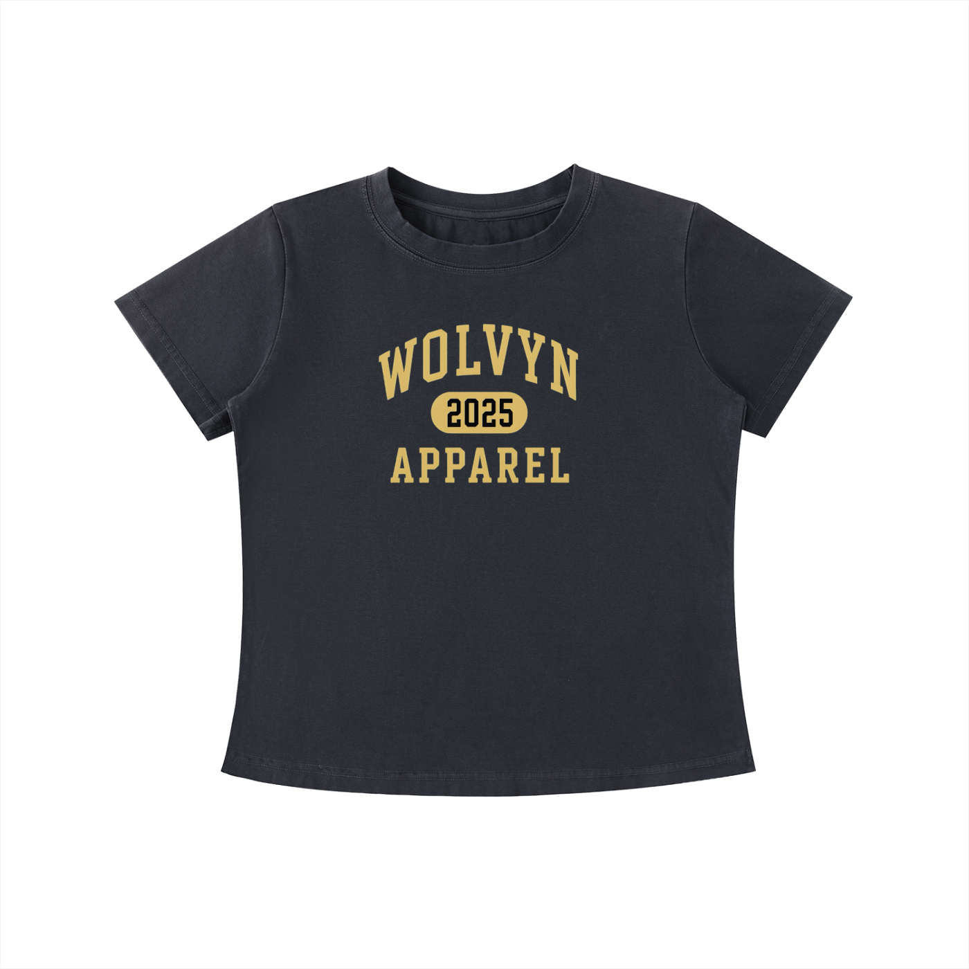 Ladies Washed Slim Cotton Tee - Wolvyn Apparel