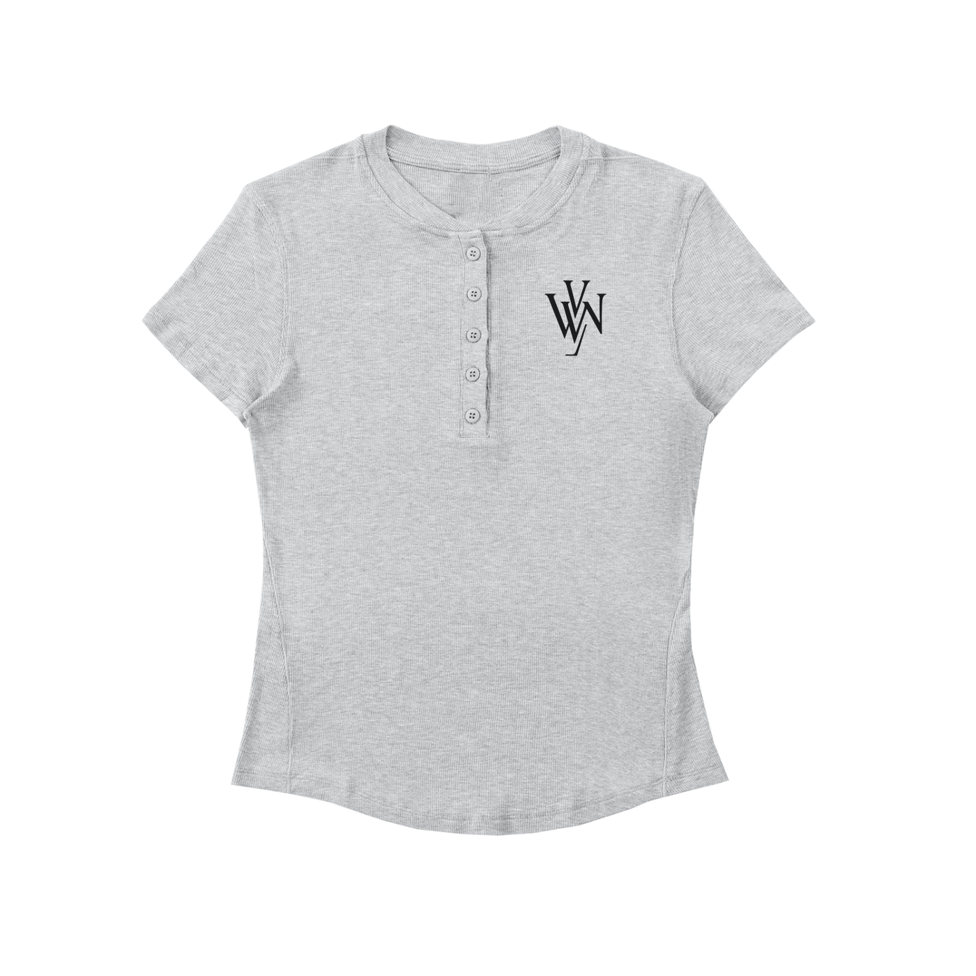 Modal Bodycon Henley Shirt - Wolvyn Apparel