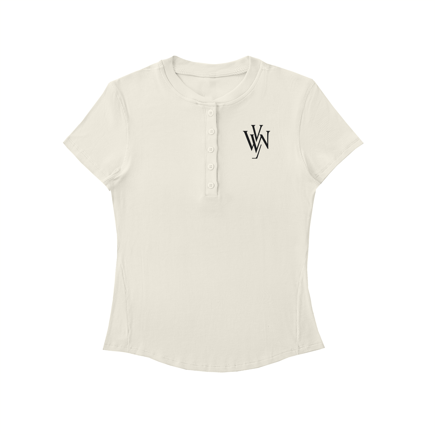 Modal Bodycon Henley Shirt - Wolvyn Apparel
