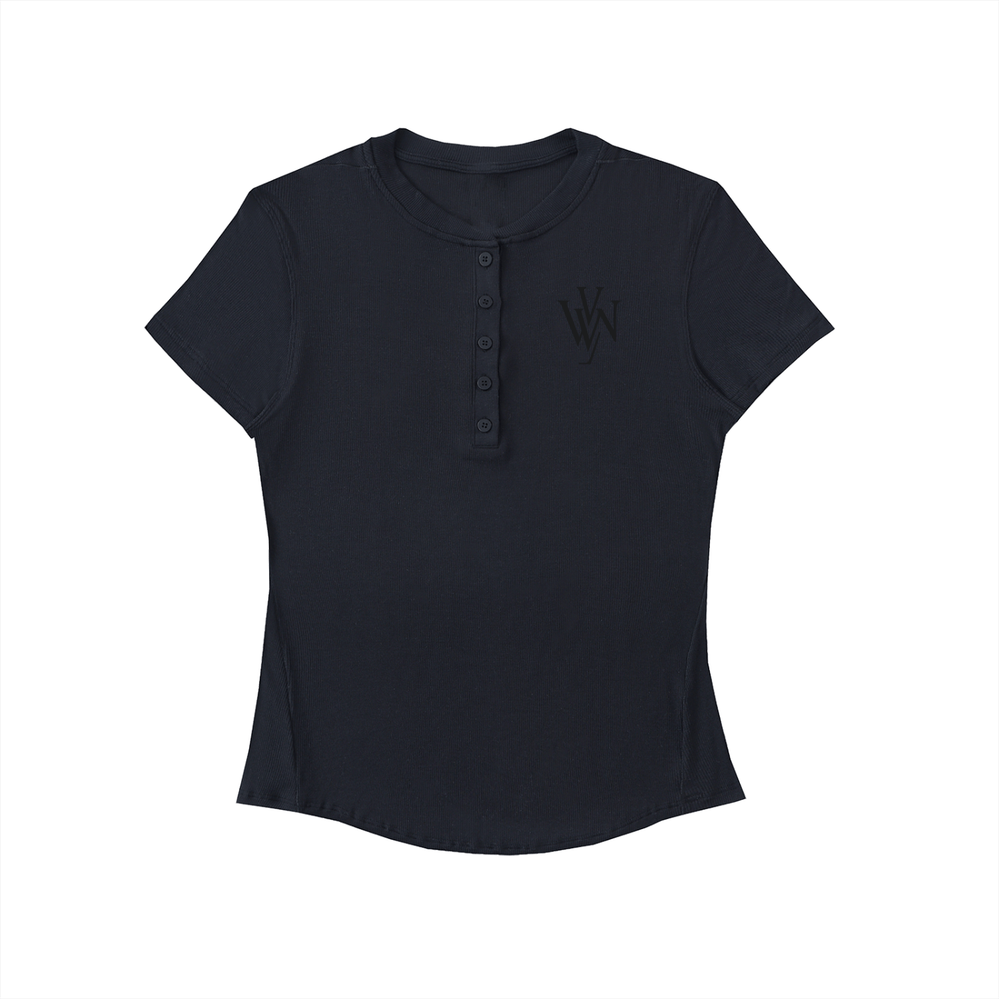 Modal Bodycon Henley Shirt - Wolvyn Apparel