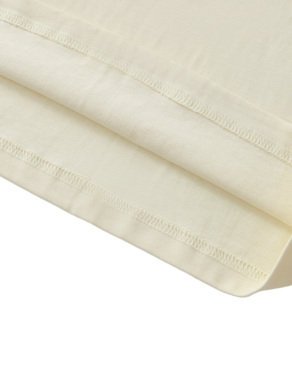 Oversized Contrast - Stitched Cotton Tee - Wolvyn Apparel