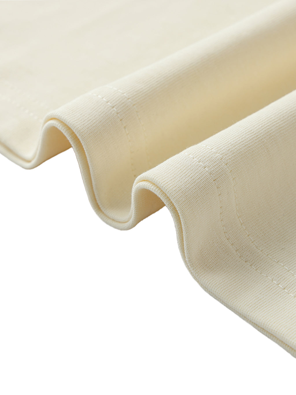 Oversized Contrast - Stitched Cotton Tee - Wolvyn Apparel