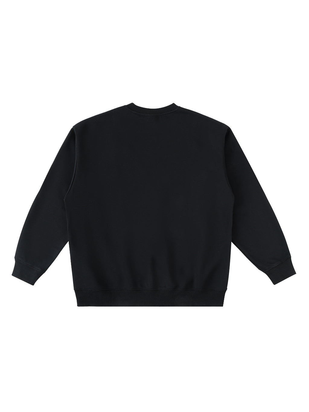Oversized Crewneck Taped Sweatshirt - Wolvyn Apparel