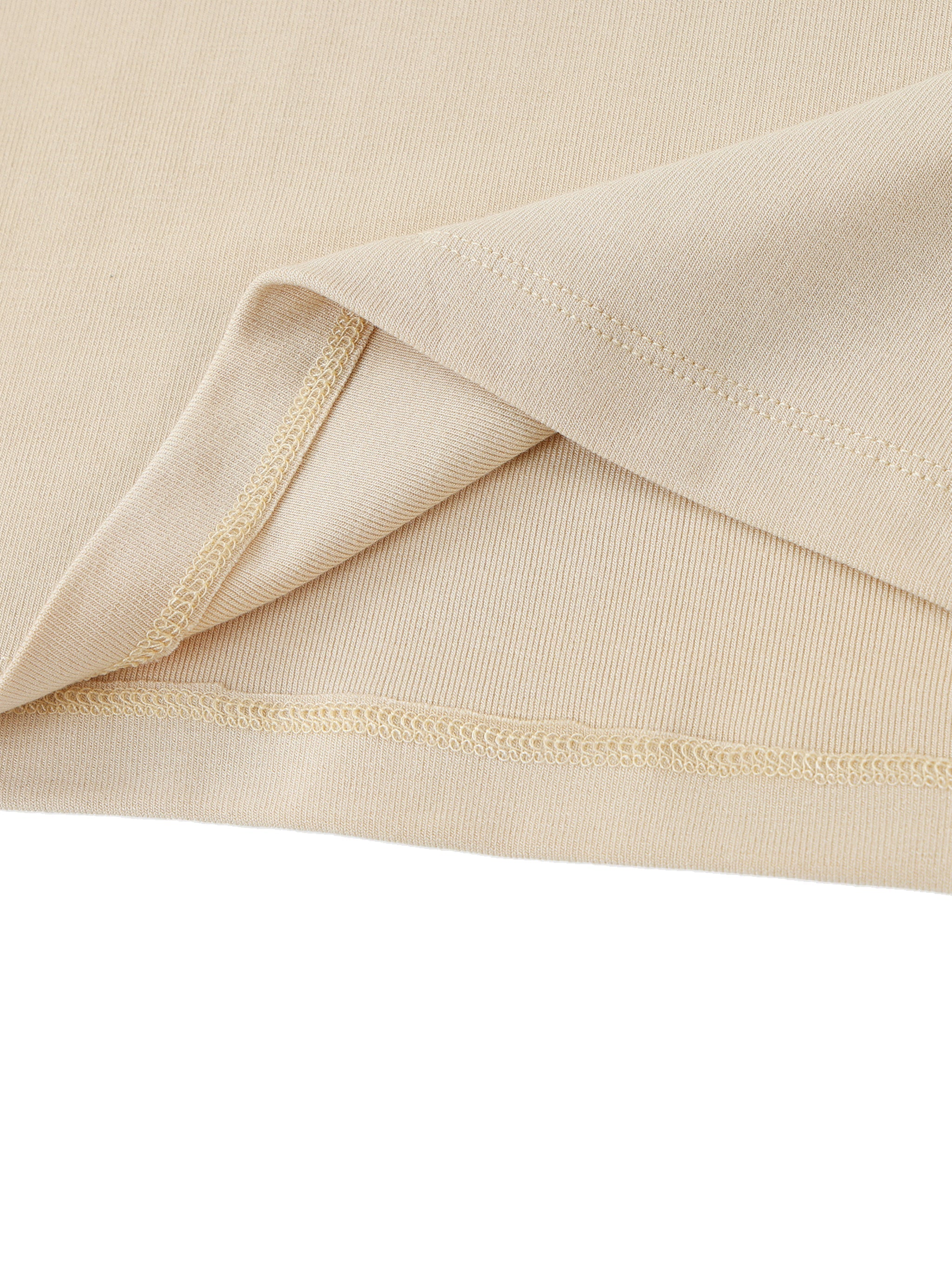 Rayon Spandex Mock Neck Tee - Wolvyn Apparel