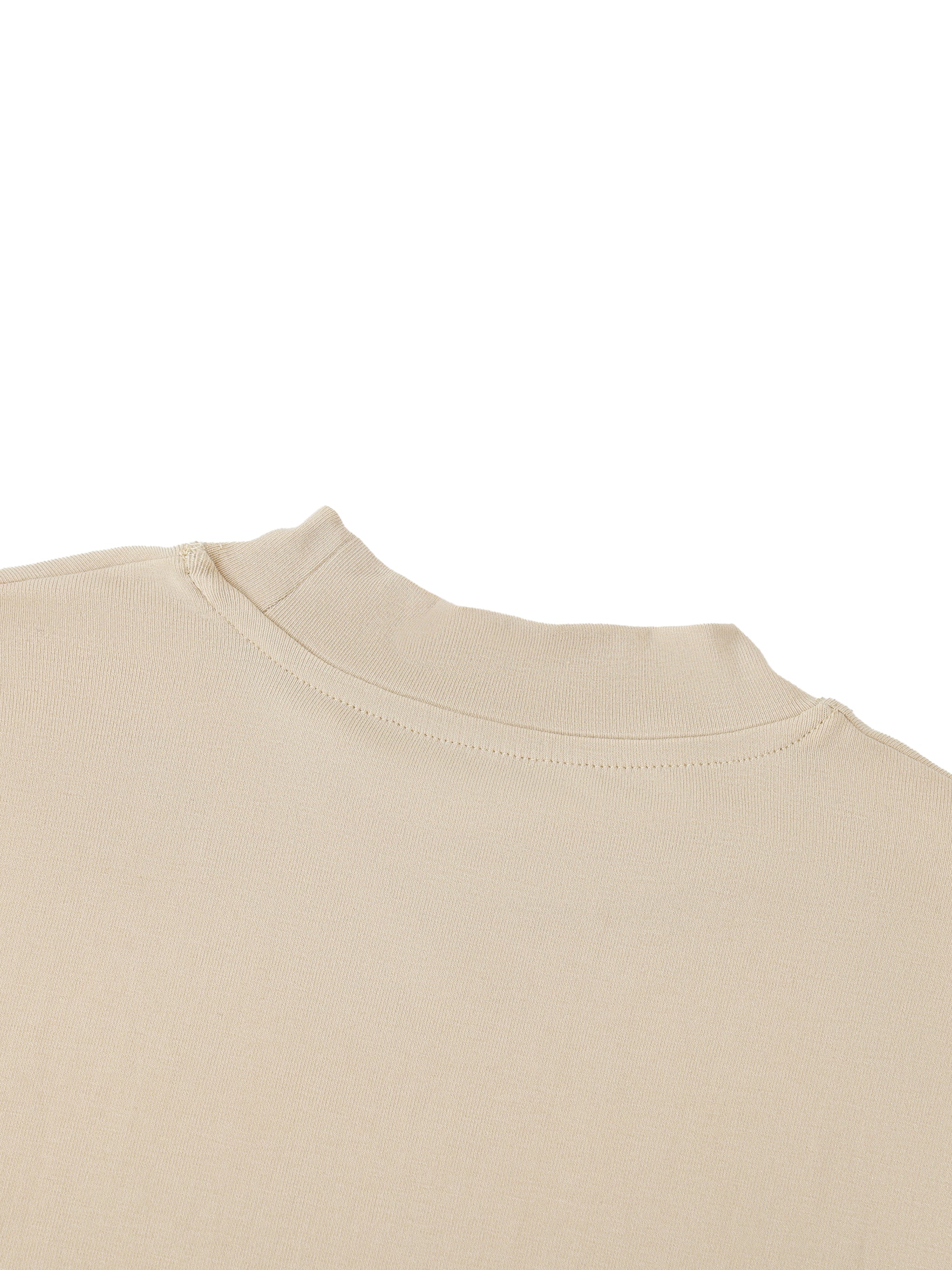 Rayon Spandex Mock Neck Tee - Wolvyn Apparel
