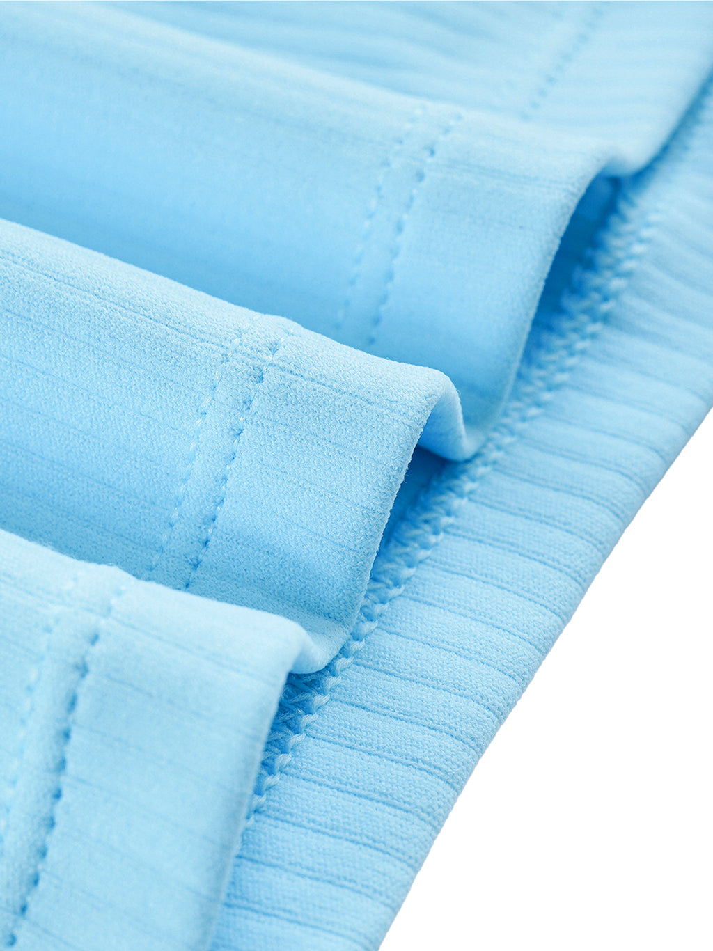 Ruched Nylon Spandex Crop Top - Wolvyn Apparel