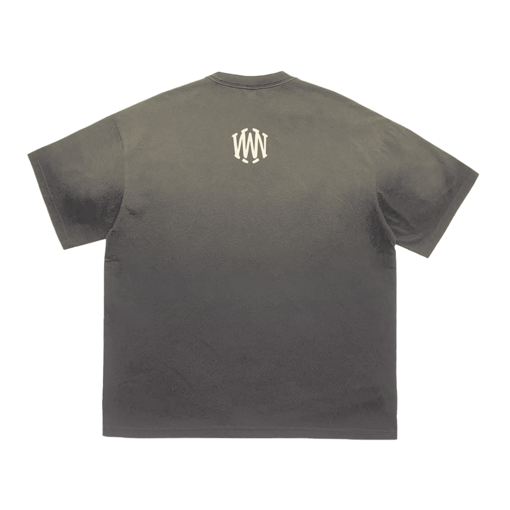 Tiger Stripe Gradient Washed T-Shirt - Wolvyn Apparel