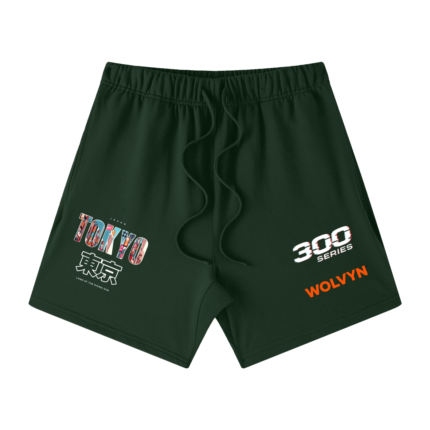 Unisex Earth Tone Loose Fit Cotton Shorts - Wolvyn Apparel