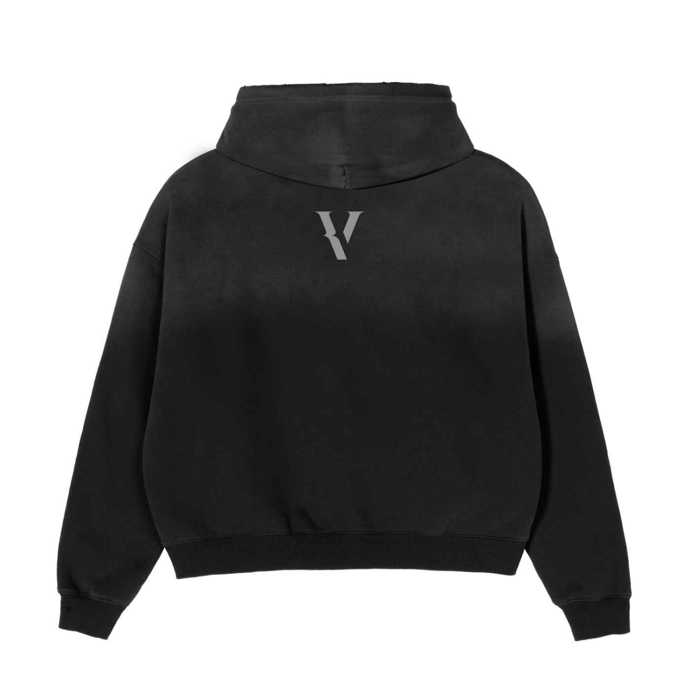 Villain by Wolvyn - Frayed Sunfade Boxy Fleece Hoodie - Wolvyn Apparel