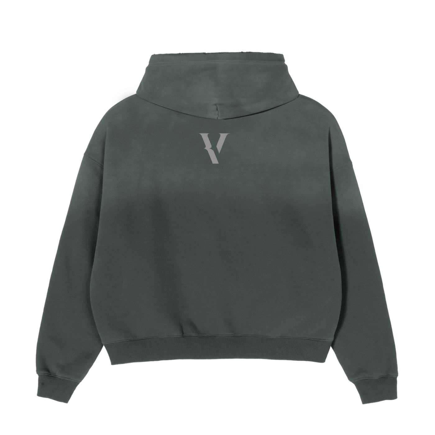 Villain by Wolvyn - Frayed Sunfade Boxy Fleece Hoodie - Wolvyn Apparel