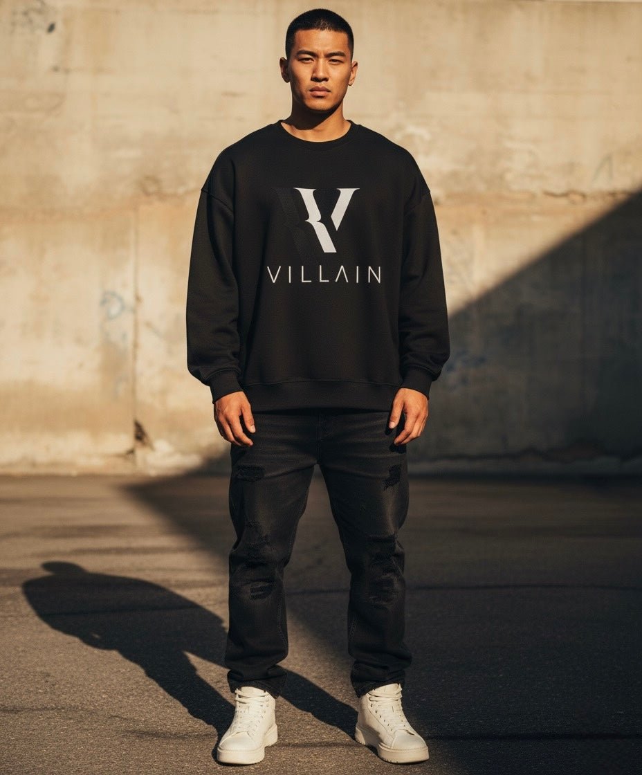 Villain by Wolvyn - Heavyweight Drop Shoulder Sweatshirt - Wolvyn Apparel