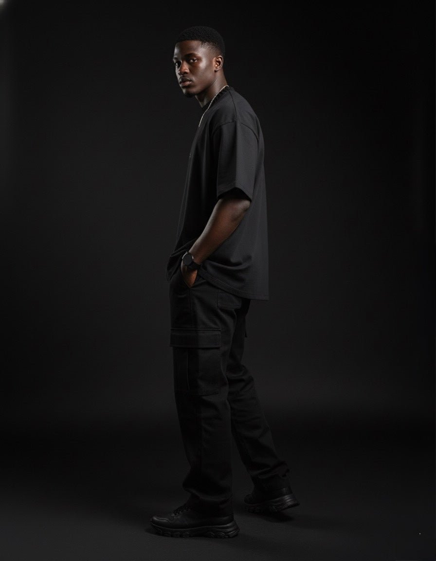 Villain by Wolvyn - Heavyweight Knitted Round Neck T-Shirt - Wolvyn Apparel