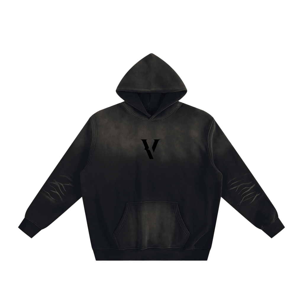 Villain by Wolvyn - Sunfade Fleeced Hoodie - Wolvyn Apparel