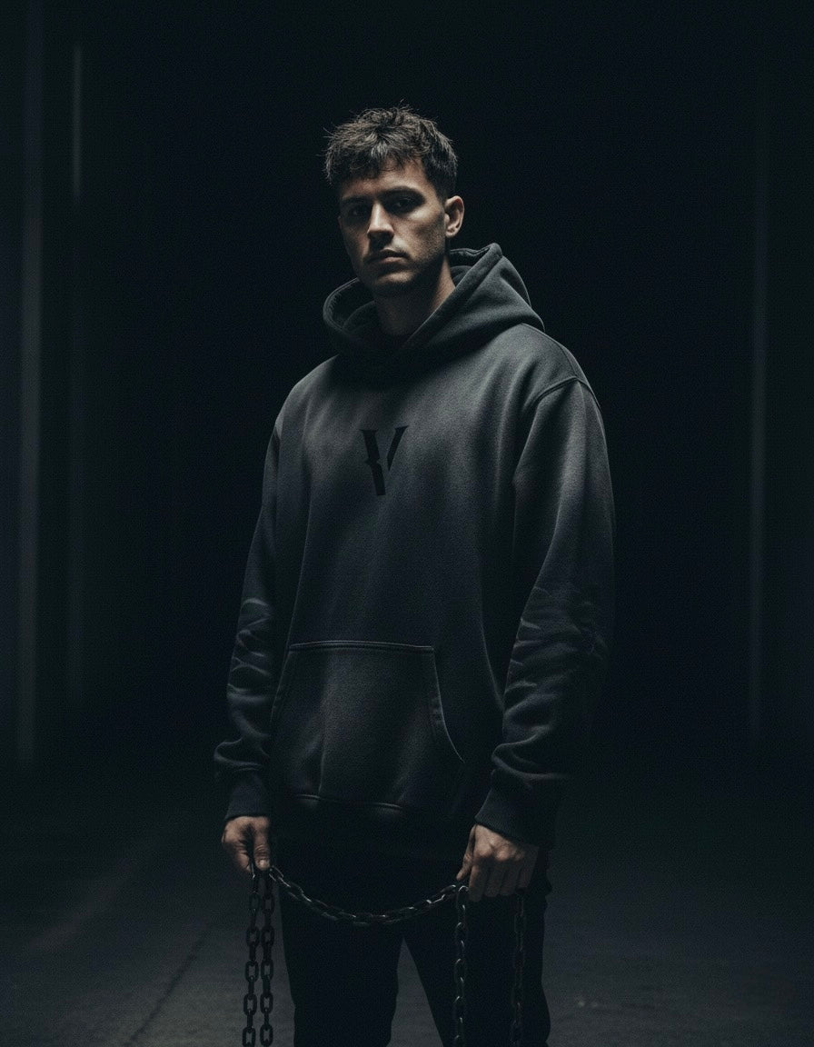 Villain by Wolvyn - Sunfade Fleeced Hoodie - Wolvyn Apparel