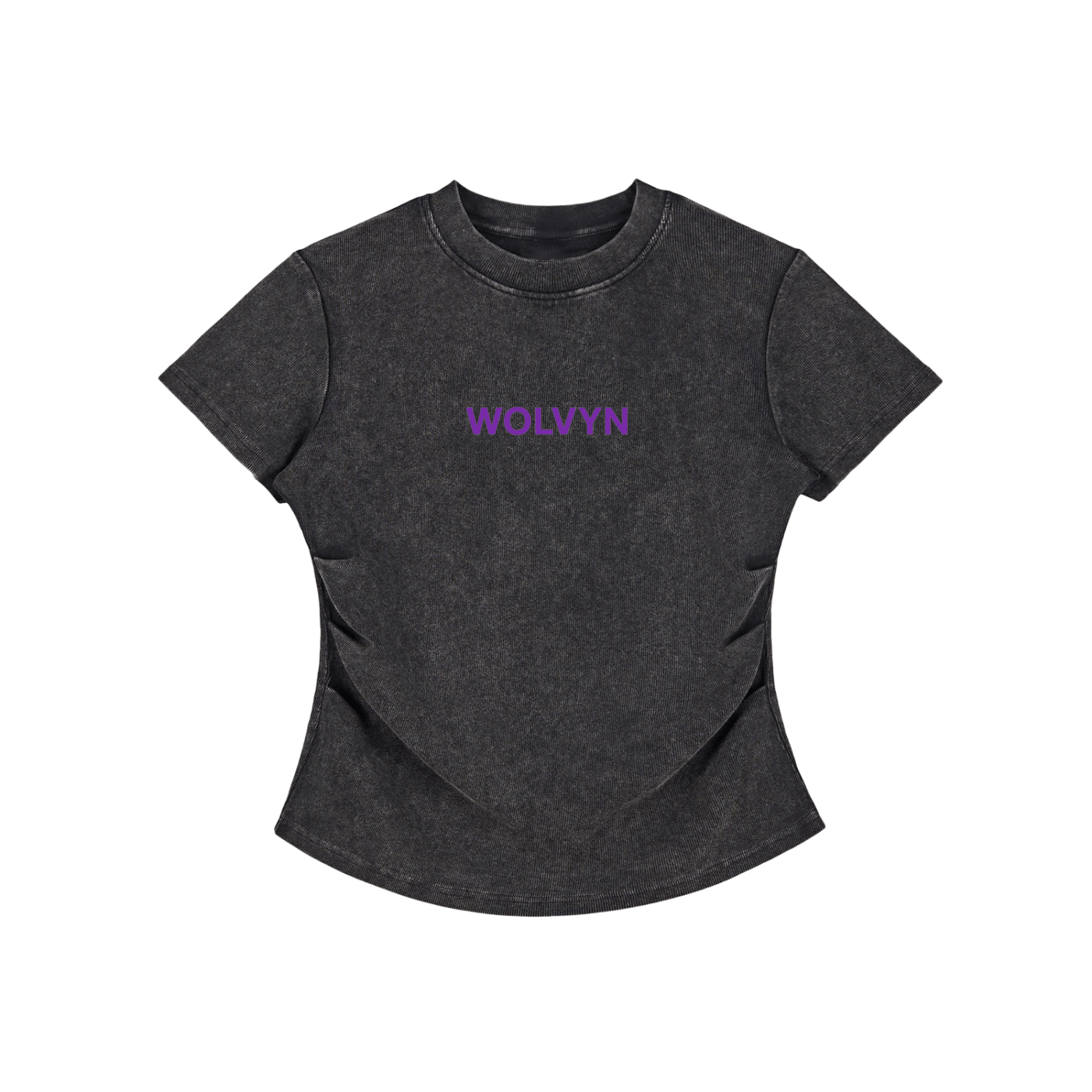 Vintage Washed Bodycon Cotton T-Shirt - Wolvyn Apparel
