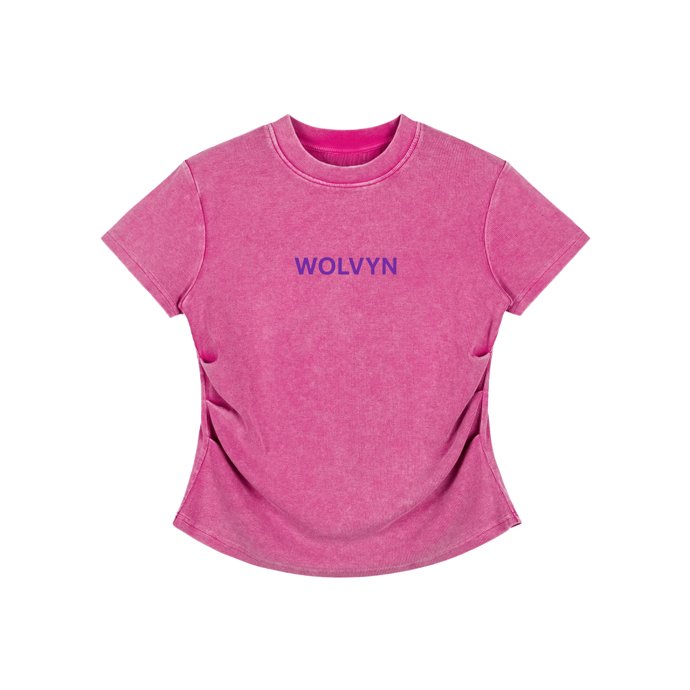 Vintage Washed Bodycon Cotton T-Shirt - Wolvyn Apparel