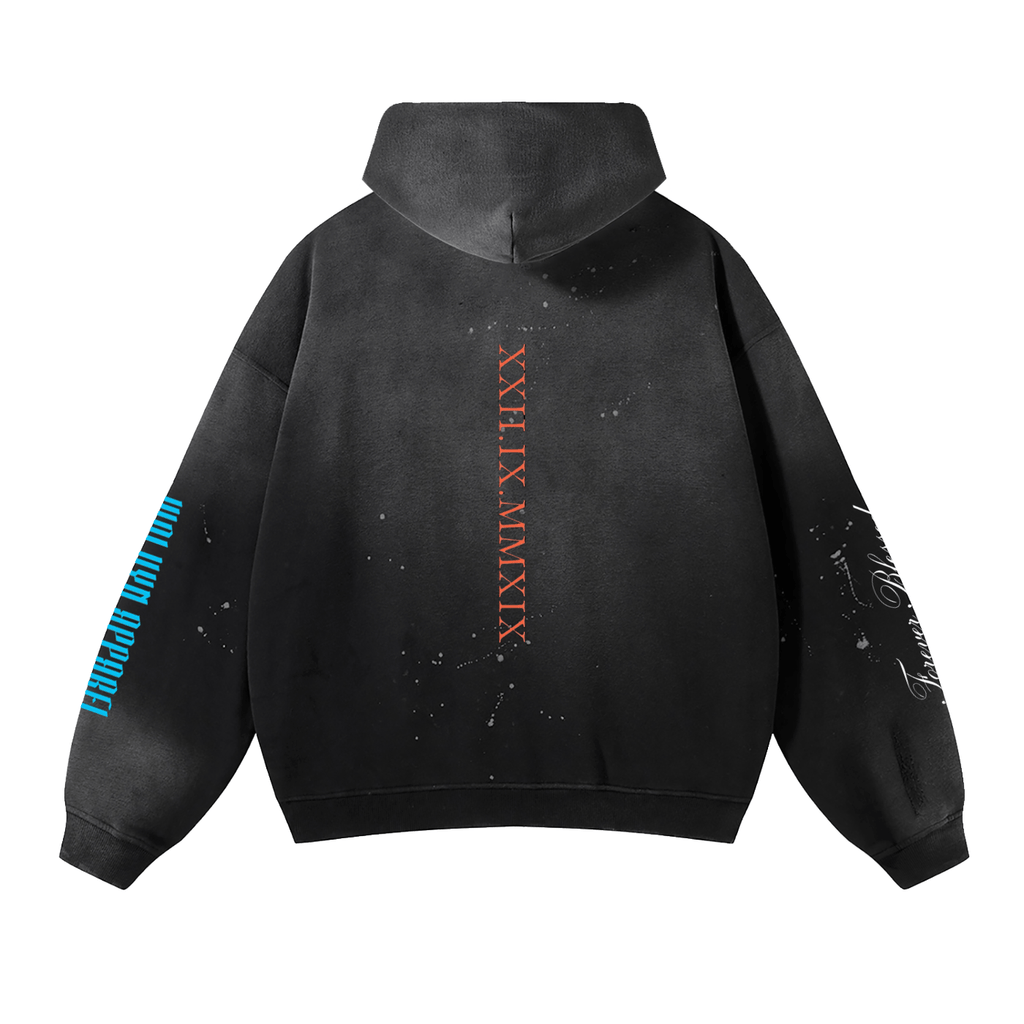 Vintage Washed Fleece Hoodie - Wolvyn Apparel