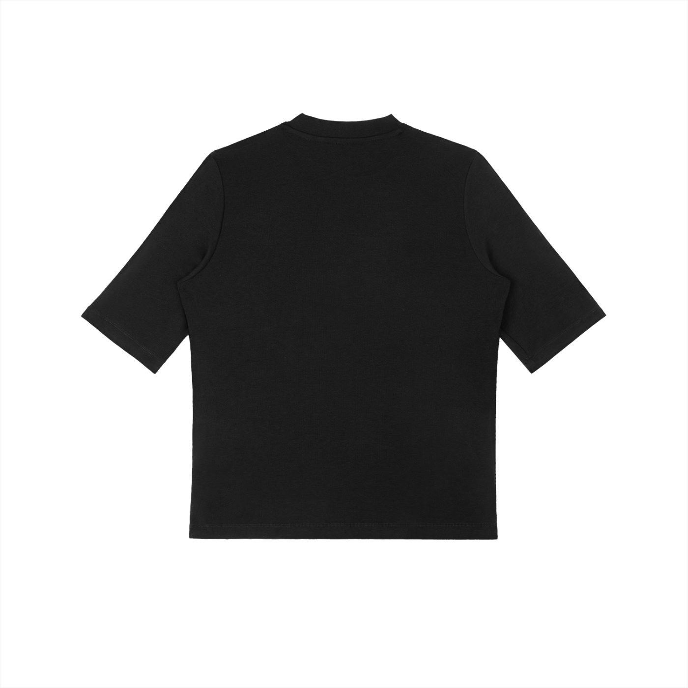 Viscose - Spandex Mock Neck Tee - Wolvyn Apparel