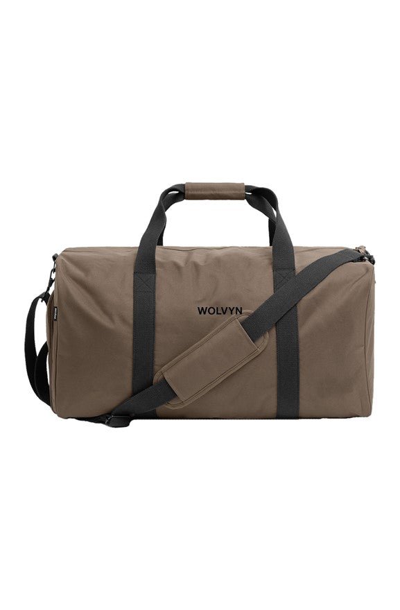 Walnut/Black Travel Bag - Wolvyn Apparel