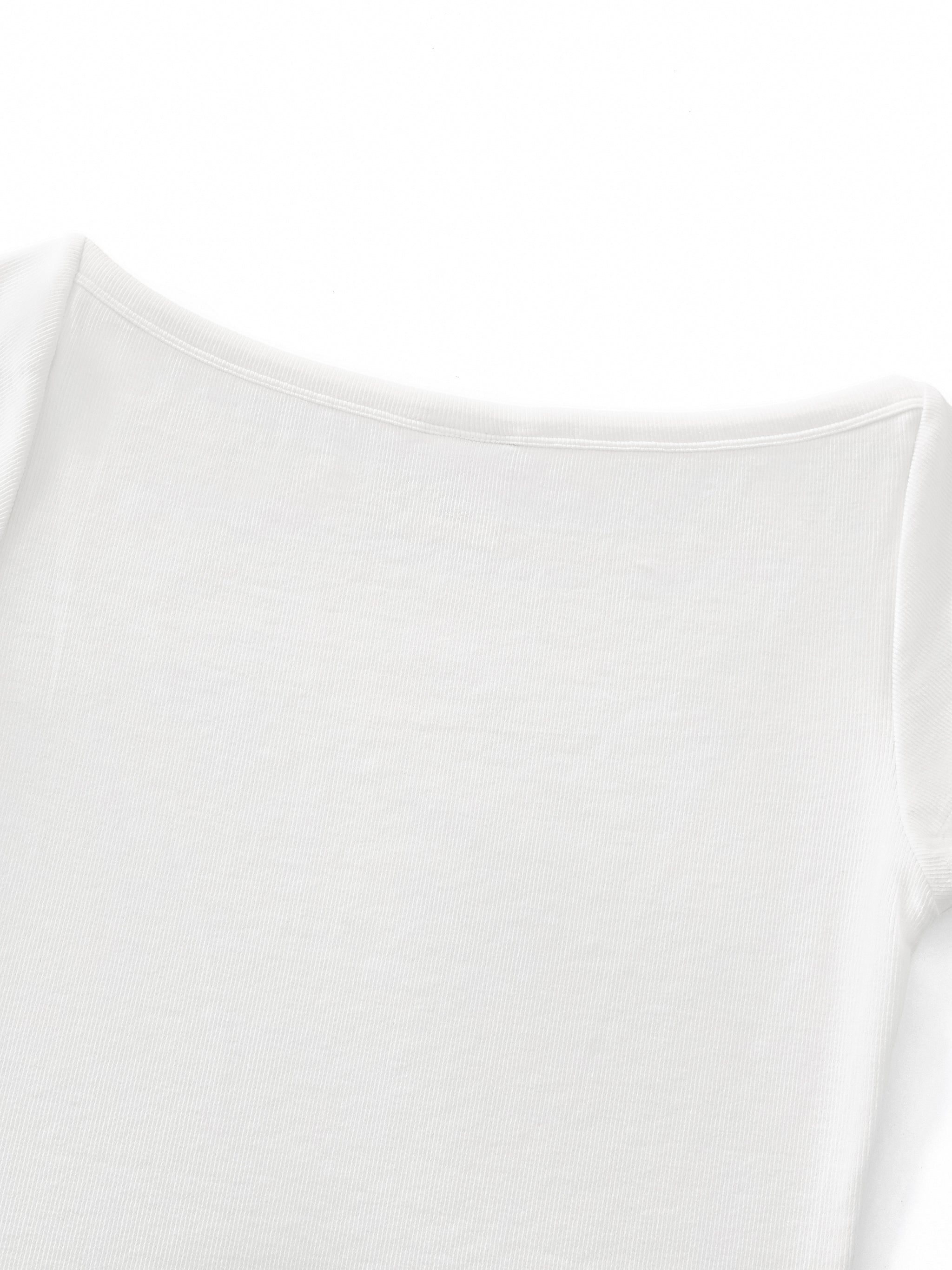 Wide - Neck Triblend Crop Tee - Wolvyn Apparel