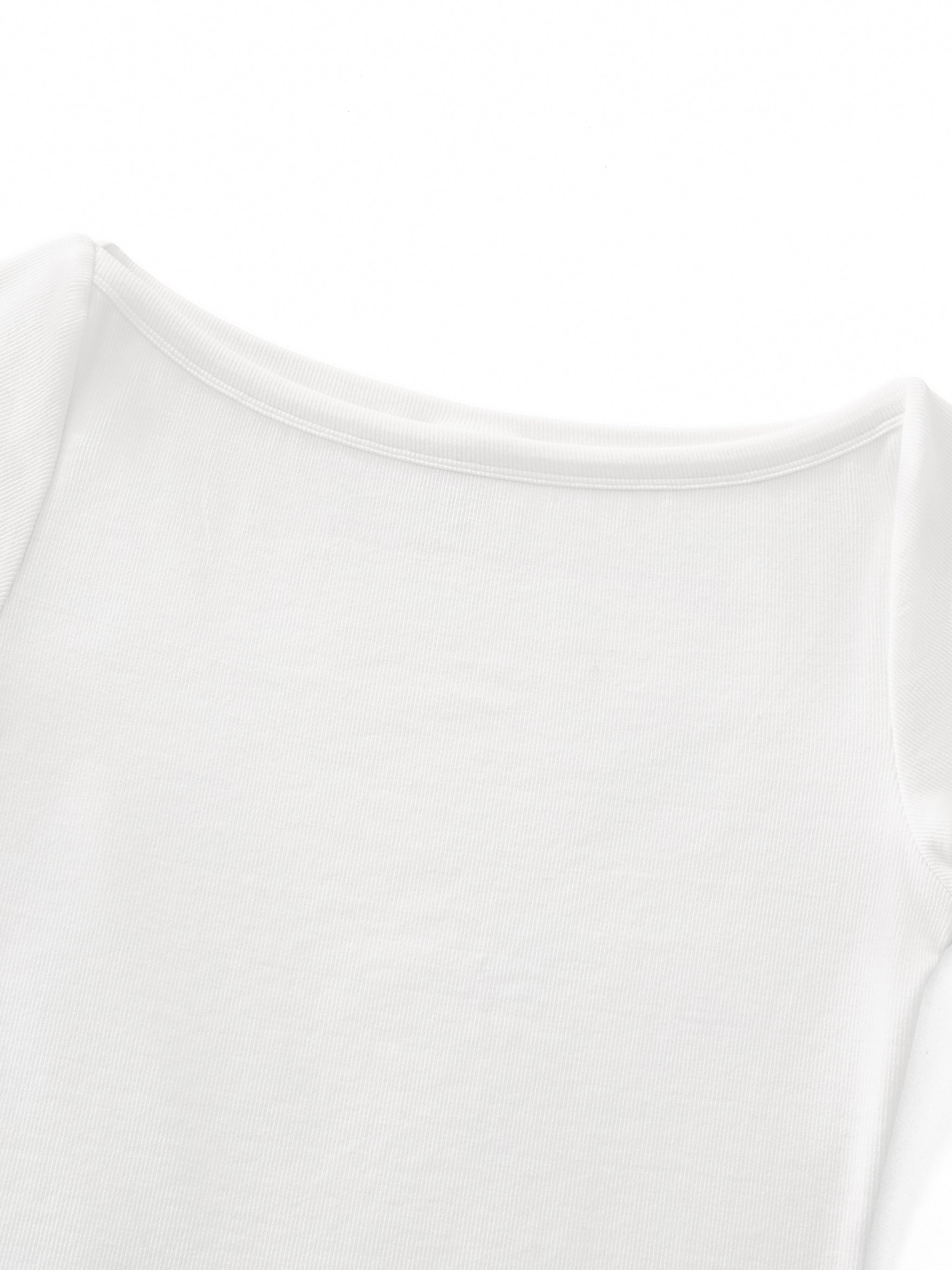 Wide - Neck Triblend Crop Tee - Wolvyn Apparel