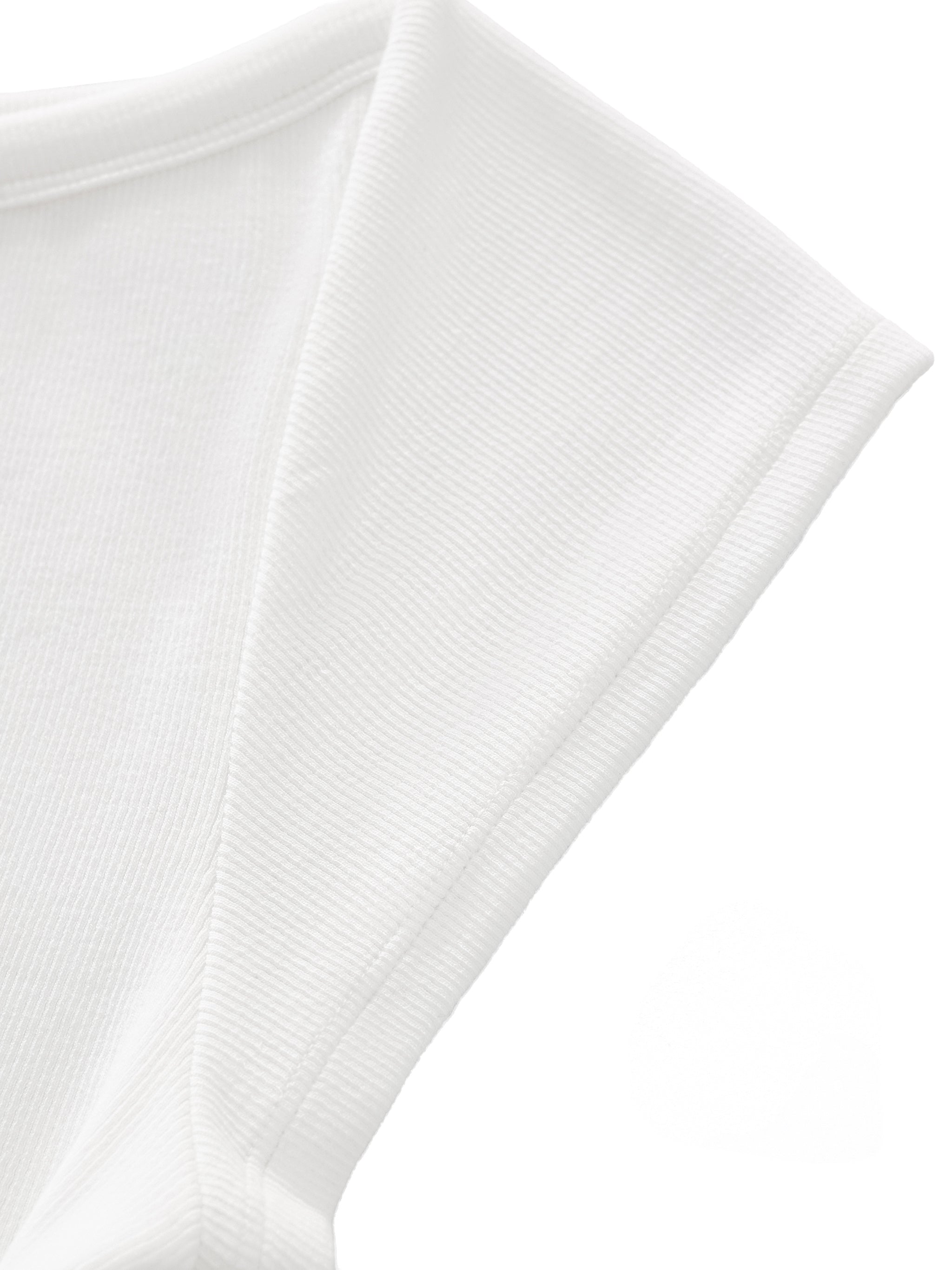 Wide - Neck Triblend Crop Tee - Wolvyn Apparel