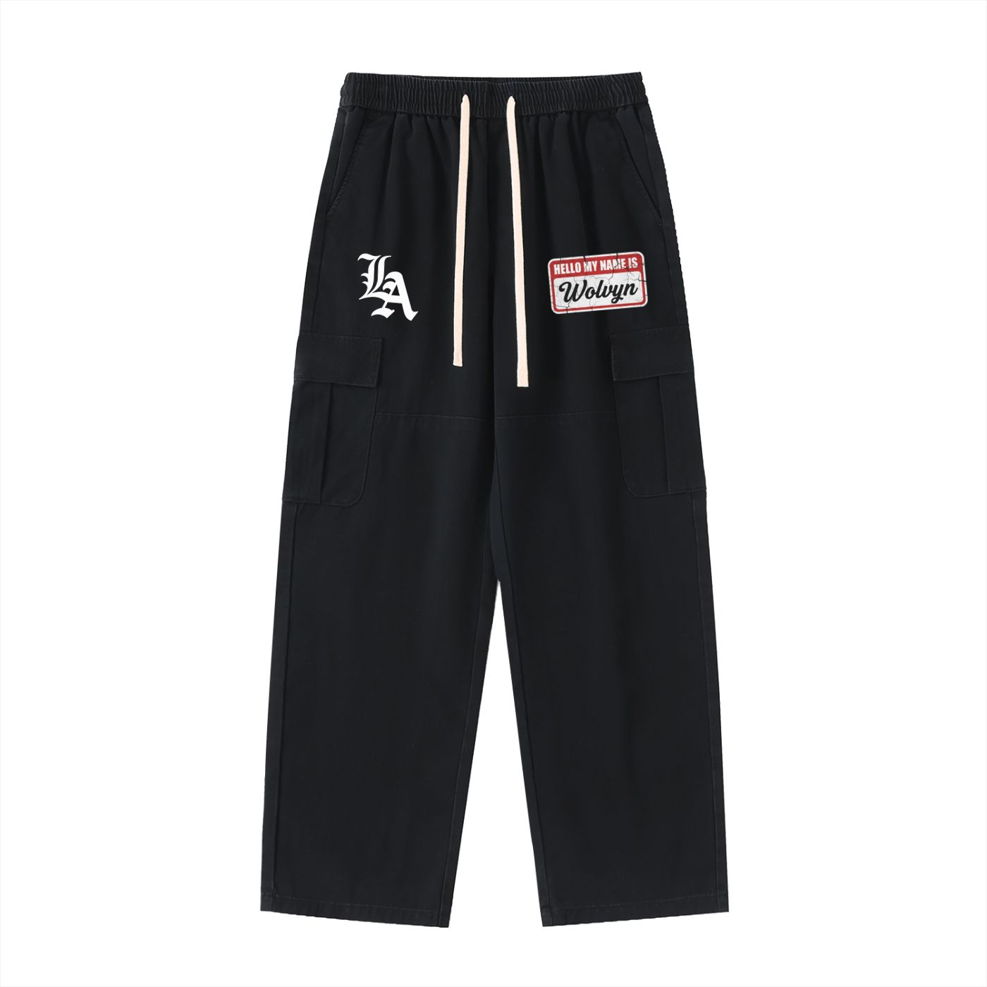 Wolvyn 300 Series Drawstring Waist Straight - Leg Cargo Pants - Wolvyn Apparel