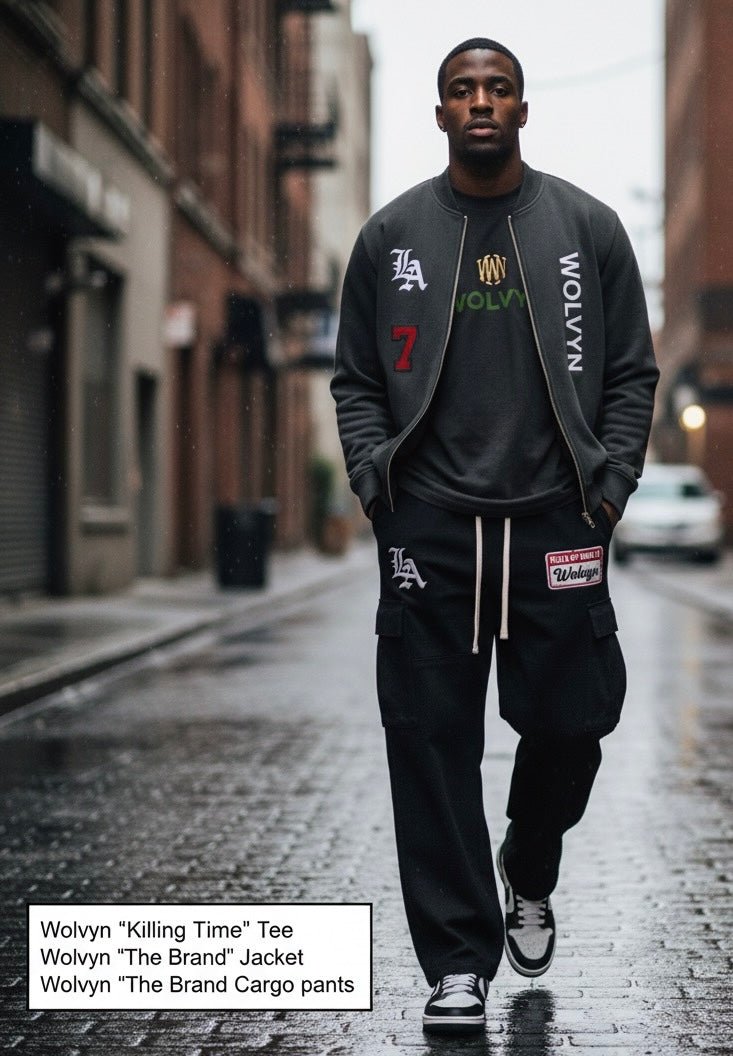 Wolvyn 300 Series Drawstring Waist Straight - Leg Cargo Pants - Wolvyn Apparel