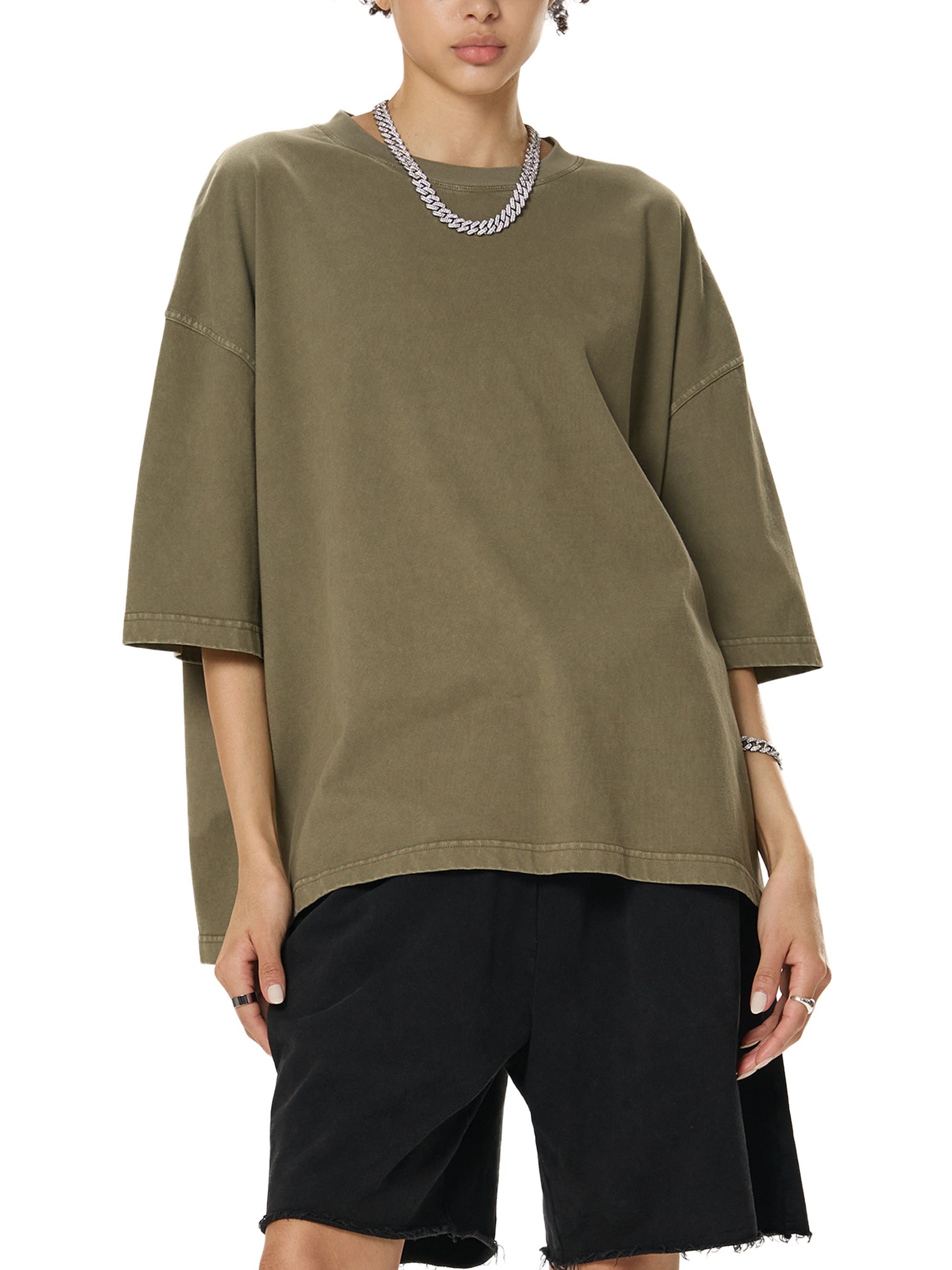 Wolvyn 5 Boroughs Vintage Washed Boxy T-Shirt - Wolvyn Apparel