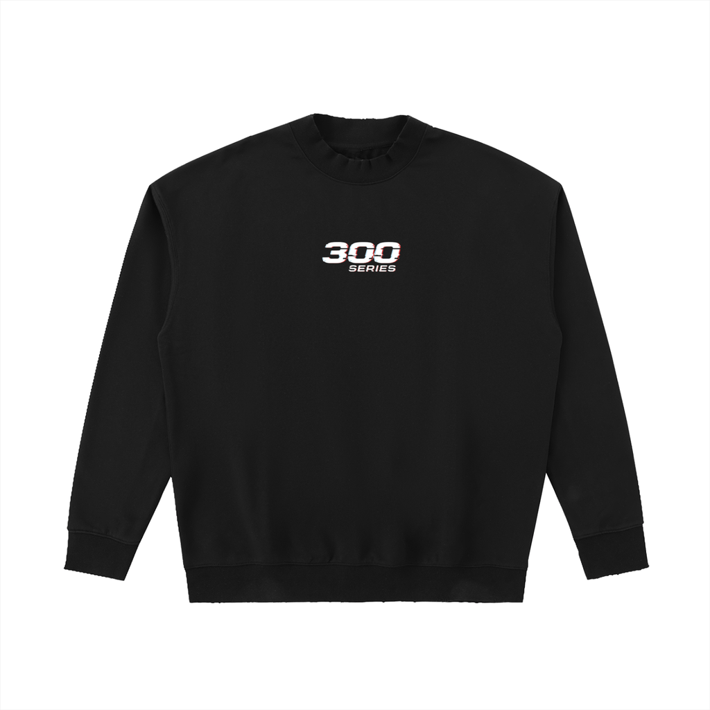 Wolvyn Ace of Roses Drop Shoulder Crewneck Sweatshirt - Wolvyn Apparel