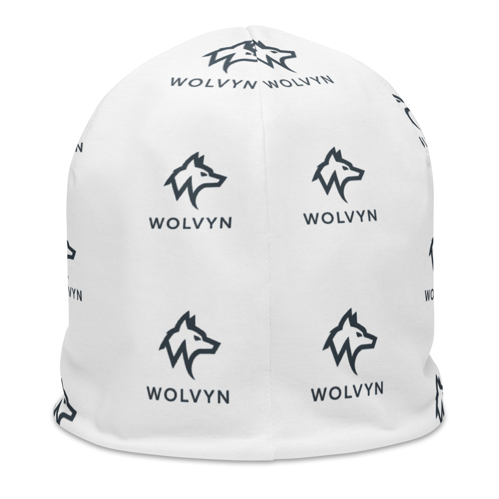 Wolvyn All - Over Logo Beanie - Wolvyn Apparel