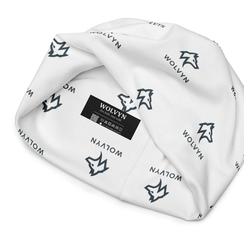 Wolvyn All - Over Logo Beanie - Wolvyn Apparel