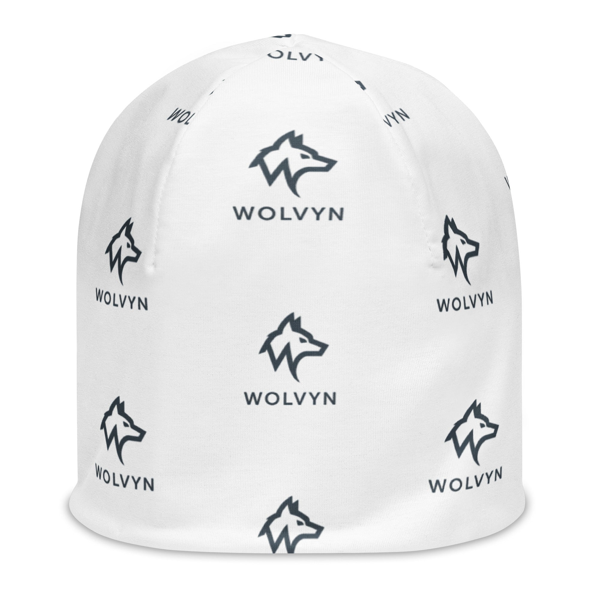 Wolvyn All - Over Logo Beanie - Wolvyn Apparel