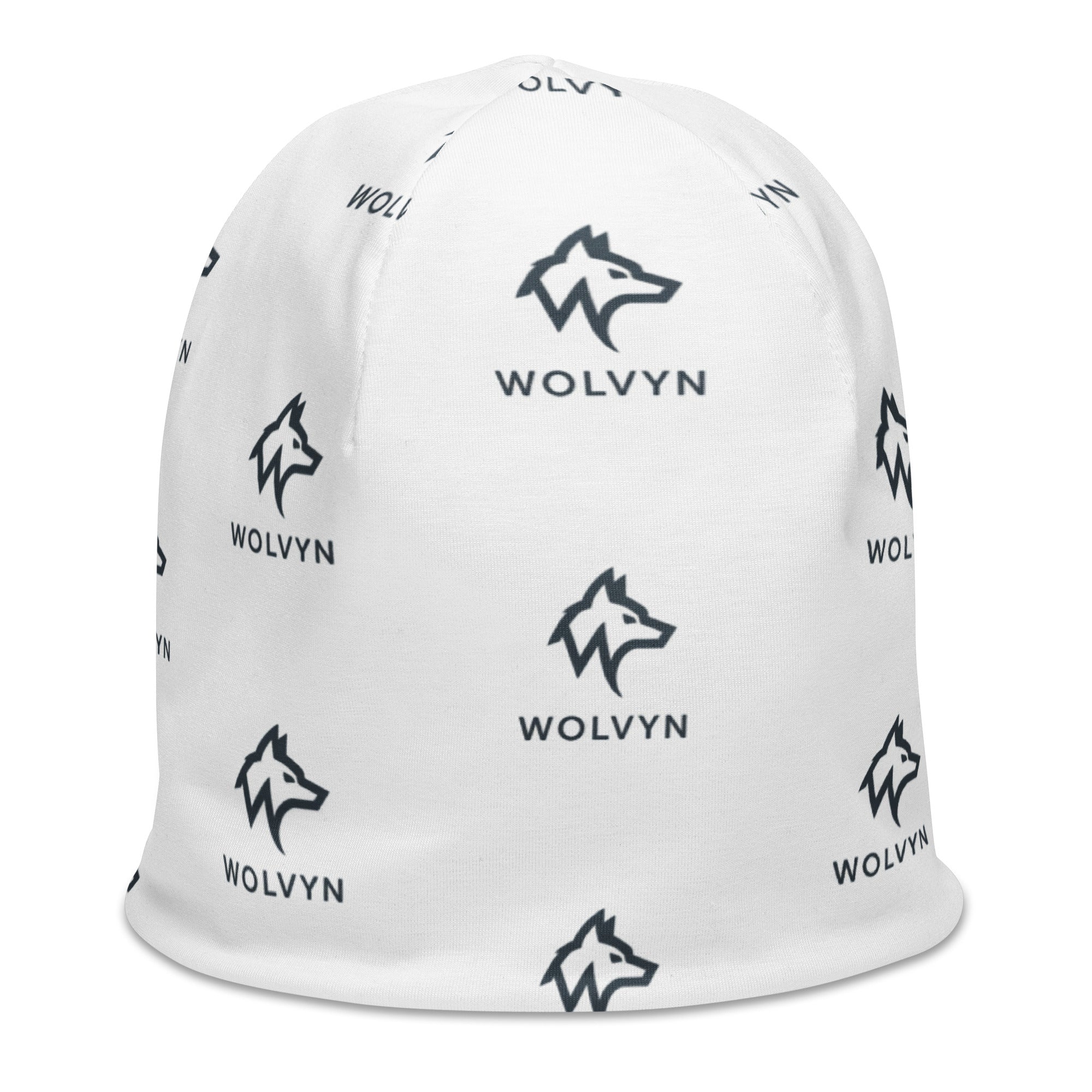 Wolvyn All - Over Logo Beanie - Wolvyn Apparel