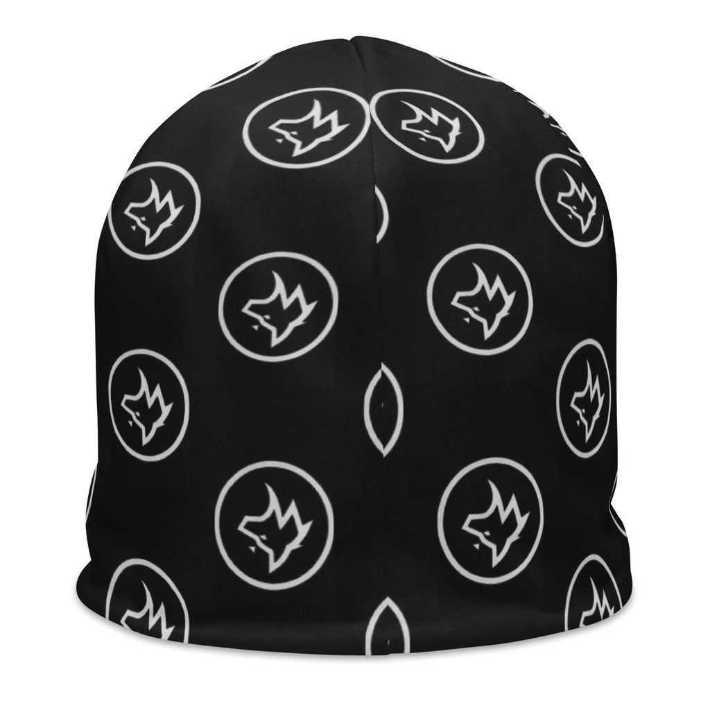 Wolvyn All - Over Wolf Logo Beanie - Wolvyn Apparel