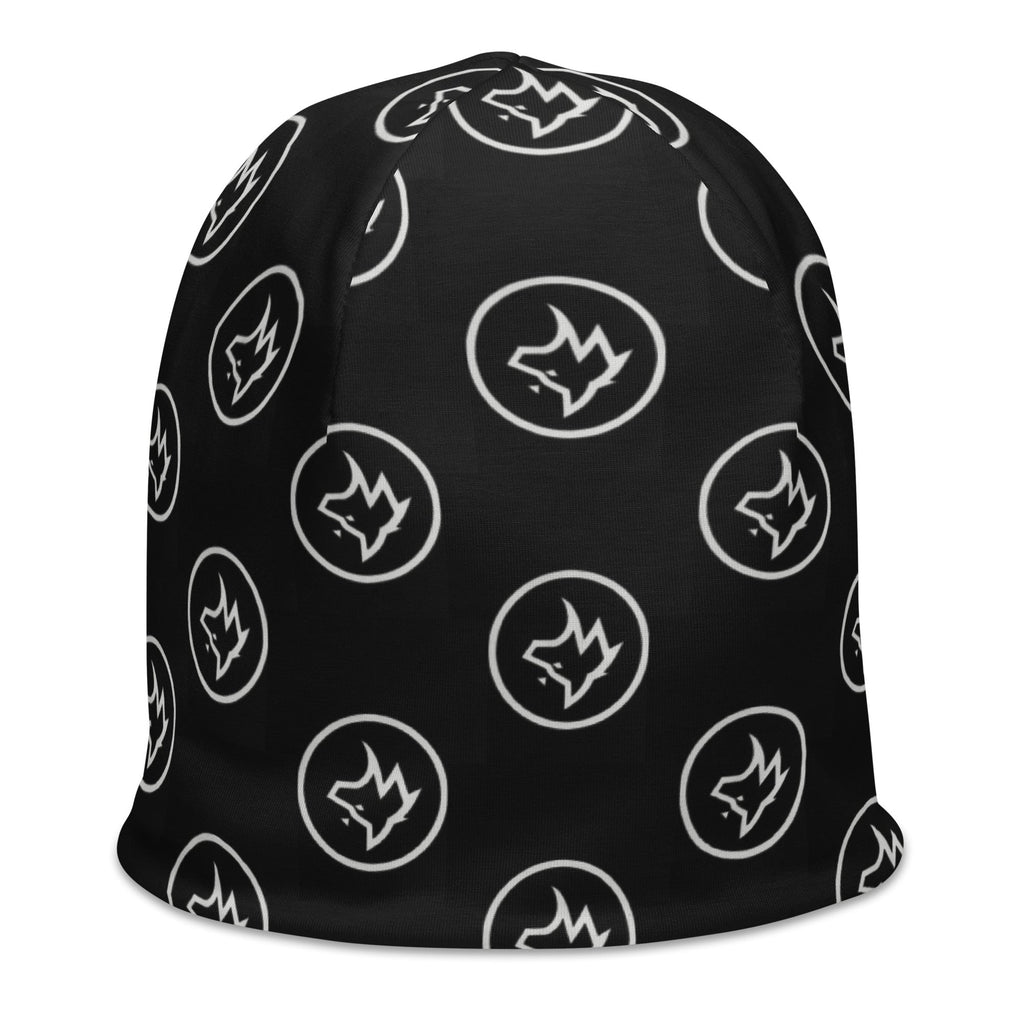 Wolvyn All - Over Wolf Logo Beanie - Wolvyn Apparel