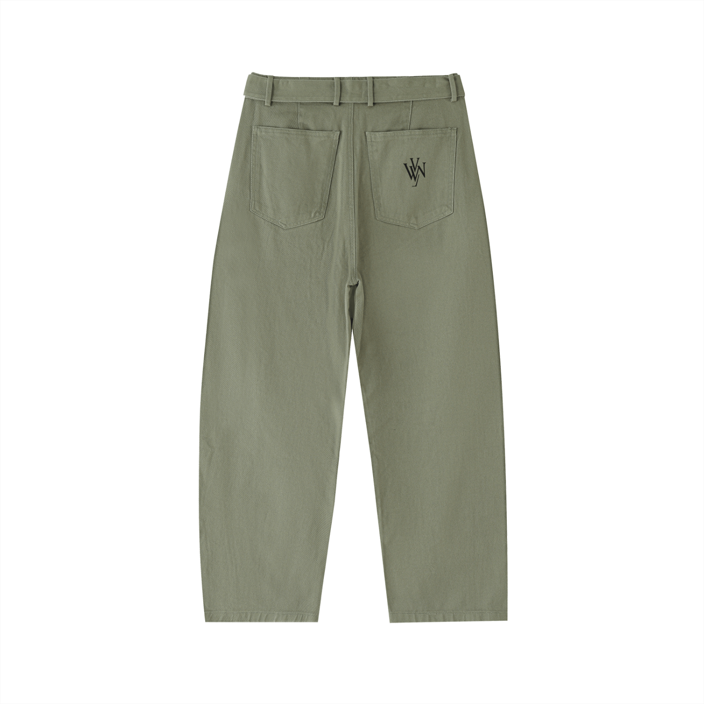 Wolvyn Belted Barrel - leg Chino Pants - Wolvyn Apparel