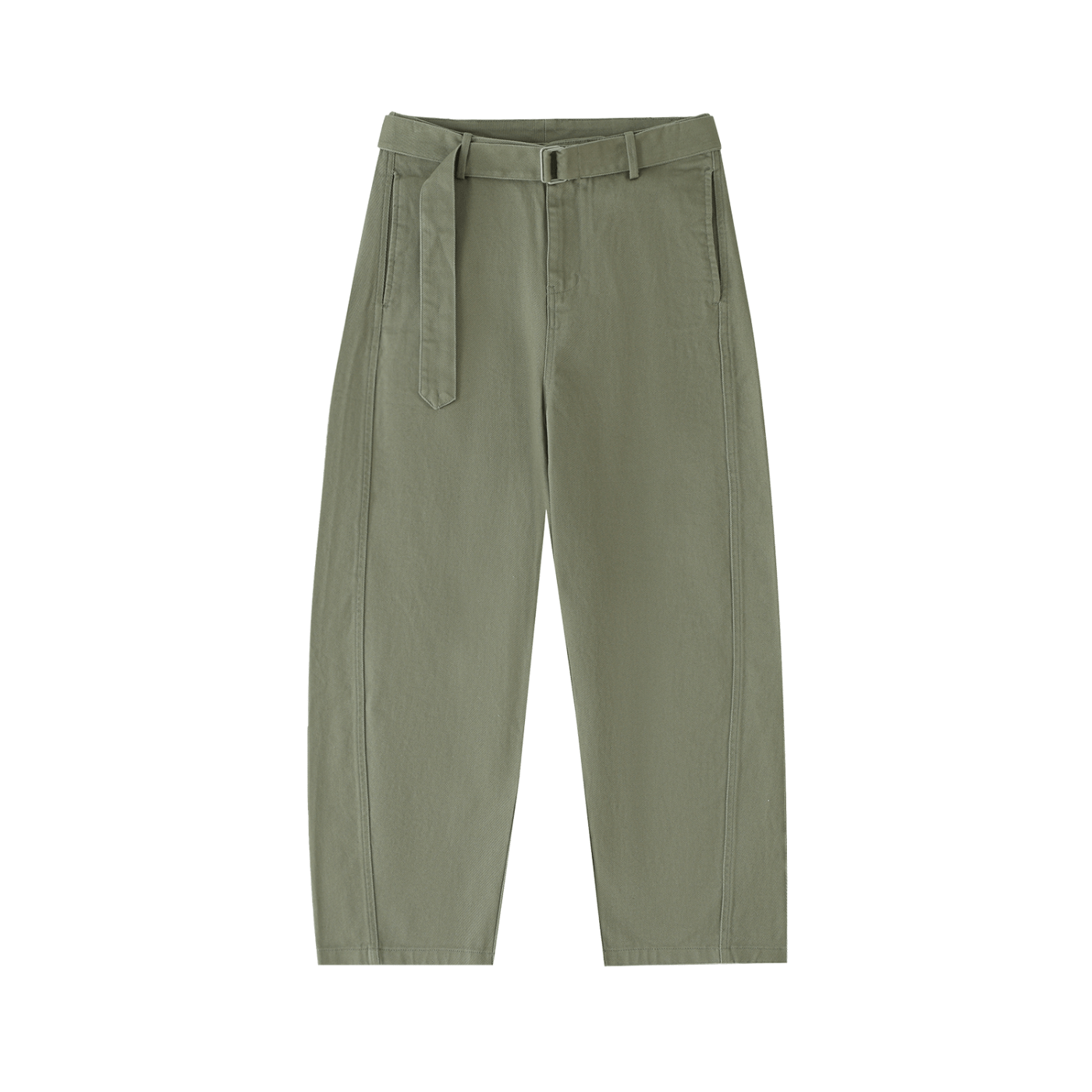 Wolvyn Belted Barrel - leg Chino Pants - Wolvyn Apparel