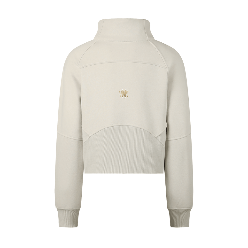 Wolvyn Beverly Cropped Half - Zip Sweatshirt - Wolvyn Apparel